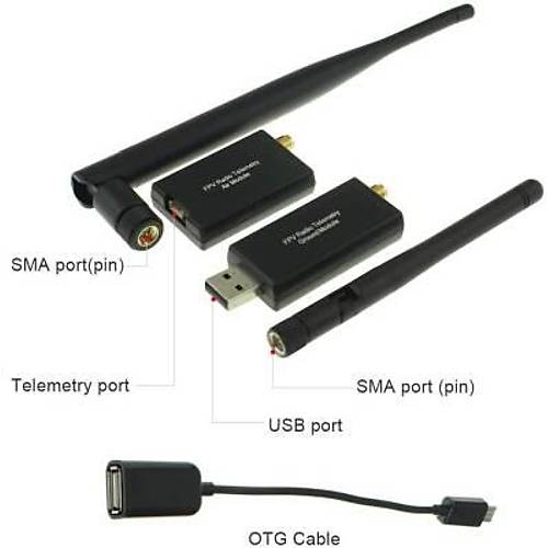 3DR Radyo Telemetrisi 915MHz 500mW - APM Uyumlu
