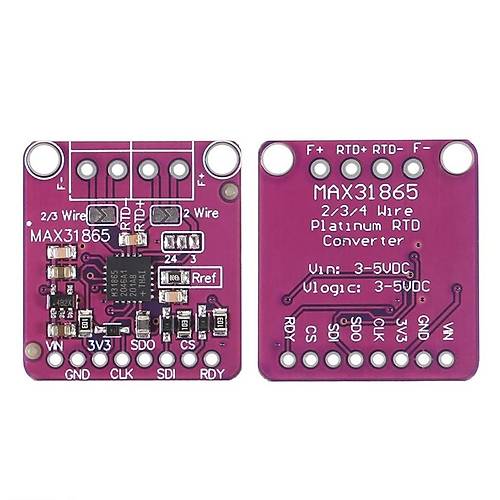 MAX31865 PT100 RTD Scaklk Sensr Amplifikatr