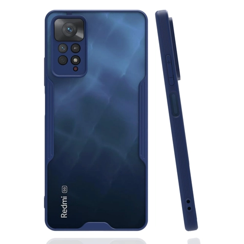 Newface Xiaomi Redmi Note 11 Pro Klf Platin Silikon - Lacivert