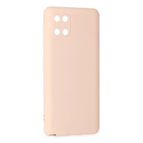 Newface Samsung Galaxy A81 / Note 10 Lite Klf Nano ii Kadife Silikon - Pudra