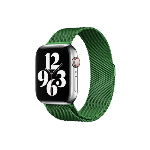 Newface Apple Watch 38mm Metal Mknatsl Kordon - Yeil