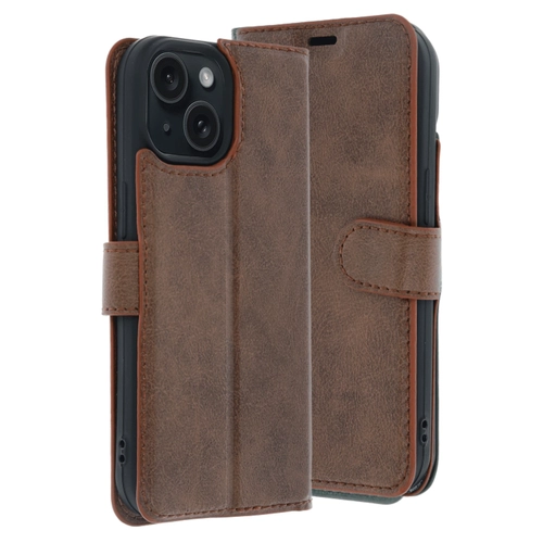 Newface Apple iPhone 15 Trend S Plus Kapakl Klf - Taba
