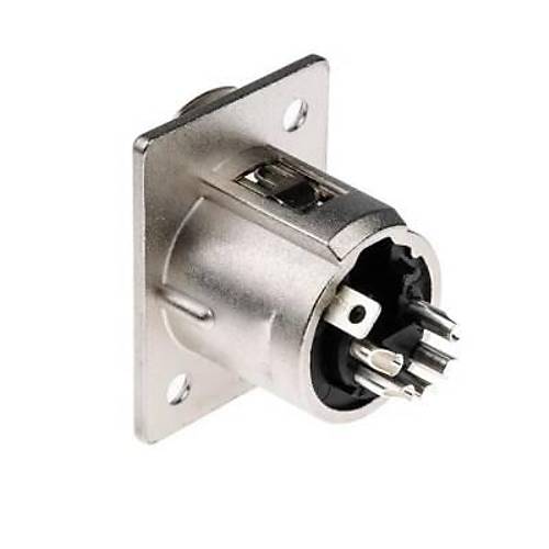 XLR Konnektr Panel Tipi Dii - 5 Pin