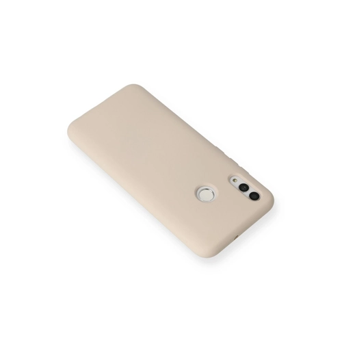 Newface Huawei P Smart 2019 Klf Nano ii Kadife Silikon - Pudra
