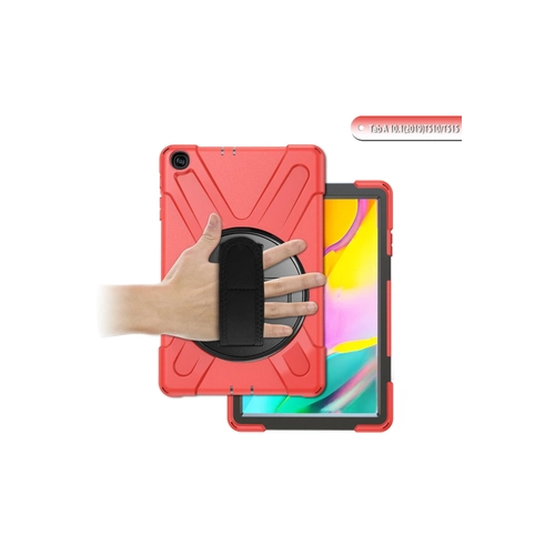 Newface Samsung Galaxy T510 Tab A 10.1 Klf Amazing Tablet Kapak - Krmz