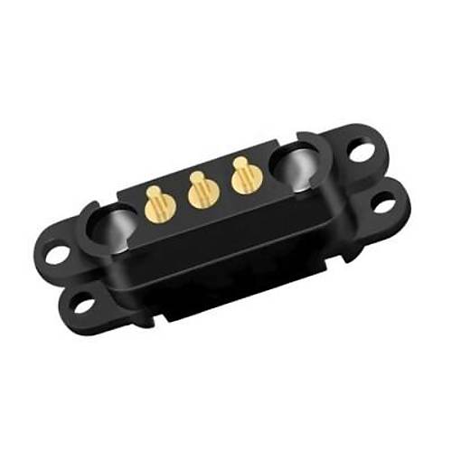 LK-3PIN-2080404 3-Pin 2.54mm Pogo Pin Manyetik Konnektr Takm - Kulakl
