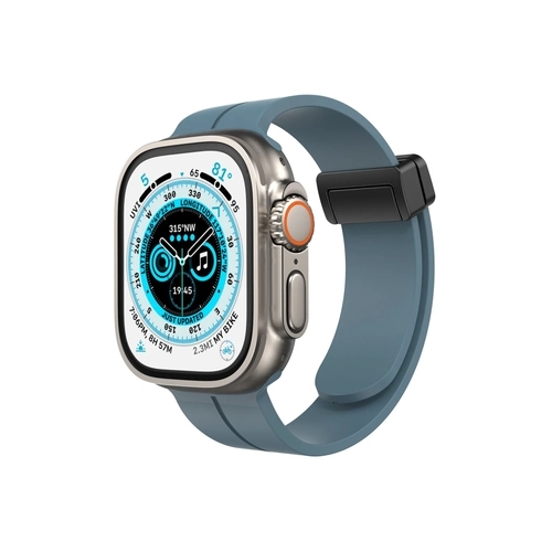 Newface Apple Watch 38mm KR412 Elegance Stylsh Kordon - Mavi