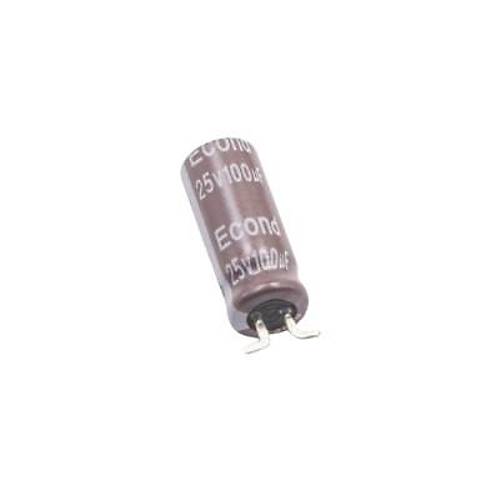 100uF 25V Elektrolitik Kondansatr 5x12mm - Ksa Bacakl