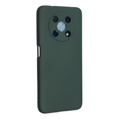 Newface Huawei Nova Y90 Klf Nano ii Kadife Silikon - Koyu Yeil
