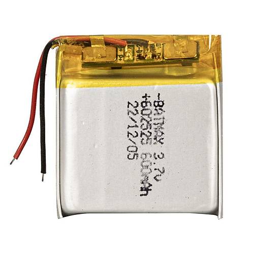 PowerMaster 3.7 Volt 600 mAh Li-Po arjl Pil