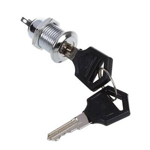 12mm Anahtarl Metal Mandal Buton 0-1