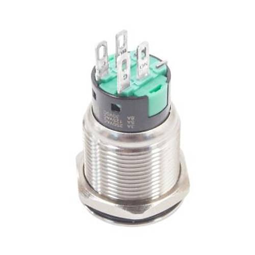 19mm Dz Anahtarl 2NO Iksz Metal Buton