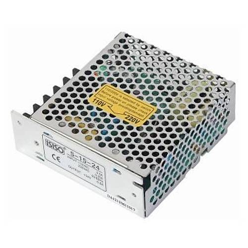 INES-15-24 - 15W 24VDC 0.7A Ray Montajl Kapal Tip G Kayna