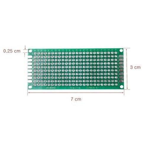 3x7cm Epoxy ift Tarafl Delikli Plaket