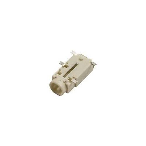 3.5mm Stereo 4-Pin SMD Jack Dii - Beyaz