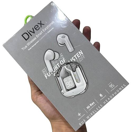 Divex Kablosuz Akll Bluetooth Kulaklk Hi-fi Kalite Beyaz DB-526
