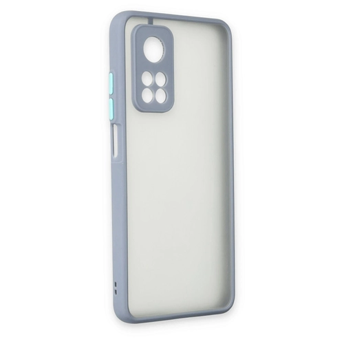 Newface Xiaomi Mi 10T Klf Montreal Silikon Kapak - Gri