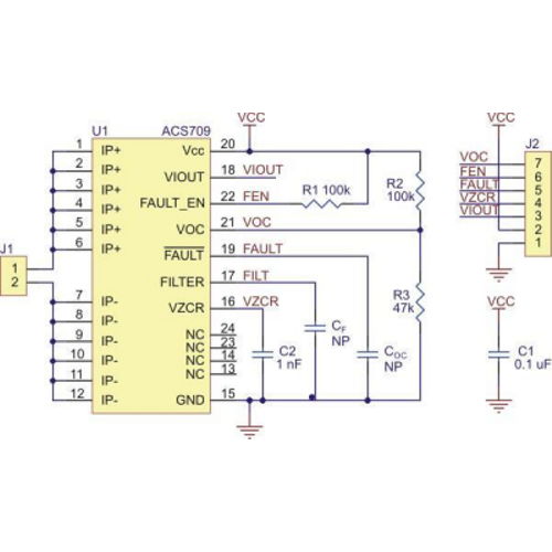 ACS709 Akm Sensr -75A / +75A