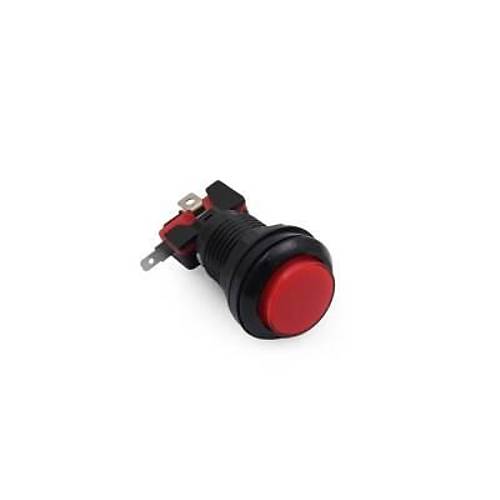 33mm 12V Ikl Oyun Makinesi Butonu - Krmz