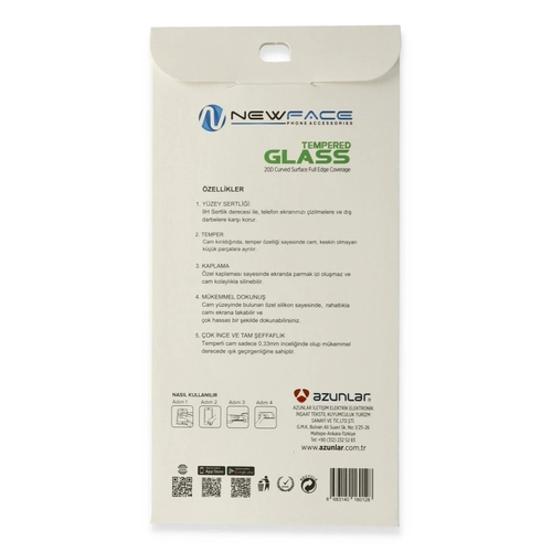 Newface Samsung Galaxy S23 20D Premium Cam Ekran Koruyucu