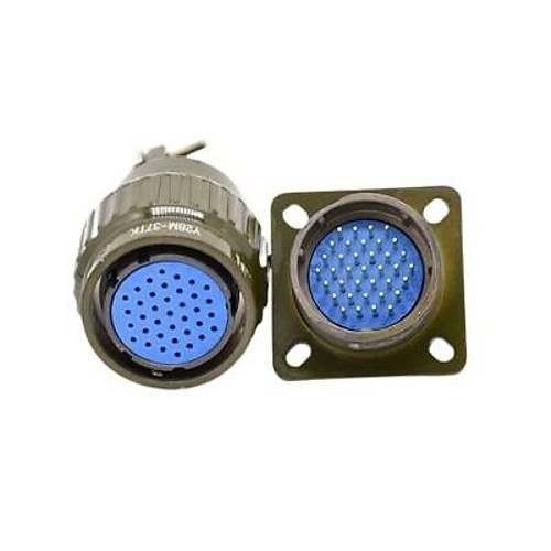 Y28M 37 Pin Askeri Tip Konnektr Takm