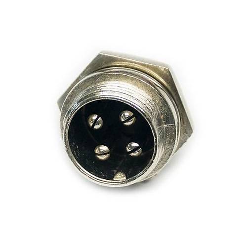 IC-261M 12mm Mayk Erkek Fi ase 4P Konnektr