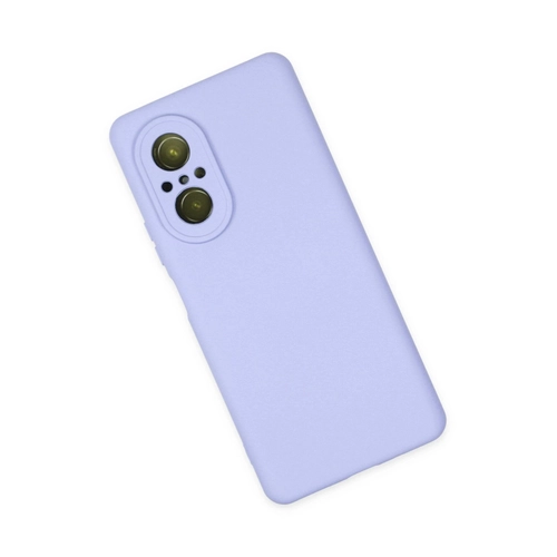 Newface Huawei Nova 9 SE Klf Nano ii Kadife Silikon - Lila