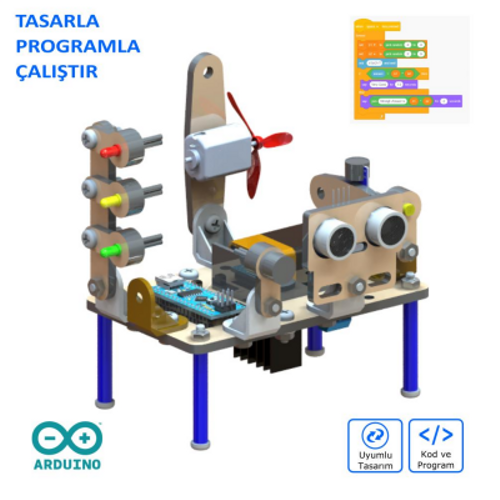 Coding Station Arduino Tabanl Kodlama Eitim Seti