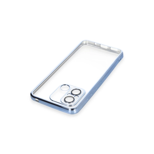 Newface Xiaomi Redmi 12C Klf Razer Lensli Silikon - Ak Mavi