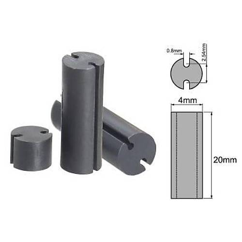 4x20mm Led Distans (Standoff) - Siyah