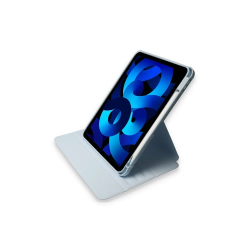 Newface iPad 10.2 (7.nesil) Klf Starling 360 Kalemlikli Tablet Klf - Mavi