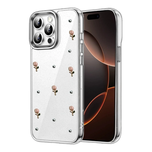 Newface Apple iPhone 15 Pro Fiyonk Desenli Kapak - Desen 6
