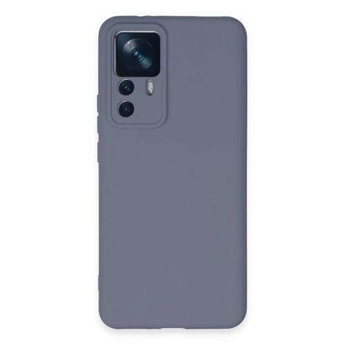 Newface Xiaomi Mi 12T Pro Klf Nano ii Kadife Silikon - Gri