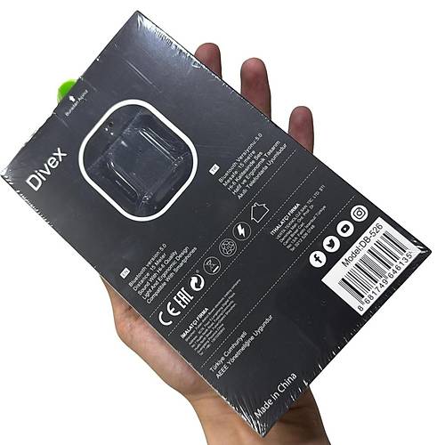 Divex Kablosuz Akll Bluetooth Kulaklk Hi-fi Kalite Siyah DB-526