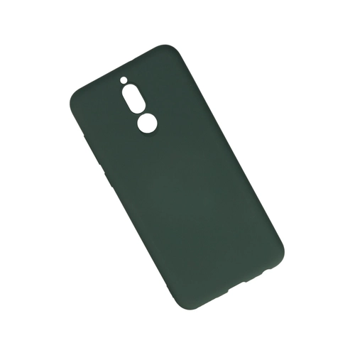 Newface Huawei Mate 10 Lite Klf Nano ii Kadife Silikon - Koyu Yeil