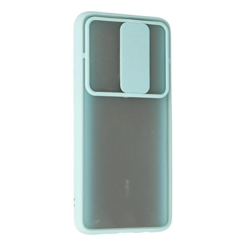 Newface Xiaomi Redmi Note 8 Pro Klf Palm Buzlu Kamera Srgl Silikon - Turkuaz