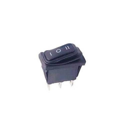 KCD3 15A Su Geirmez Siyah Ikl ON-OFF-ON Anahtar