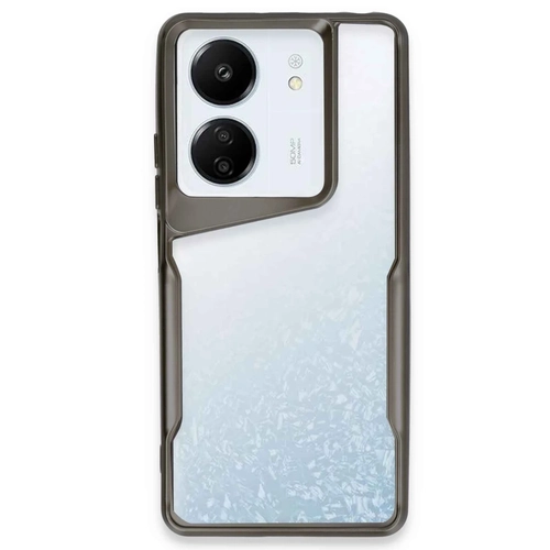 Newface Xiaomi Redmi 13C Klf Boyi Silikon Kapak - Titan Gri
