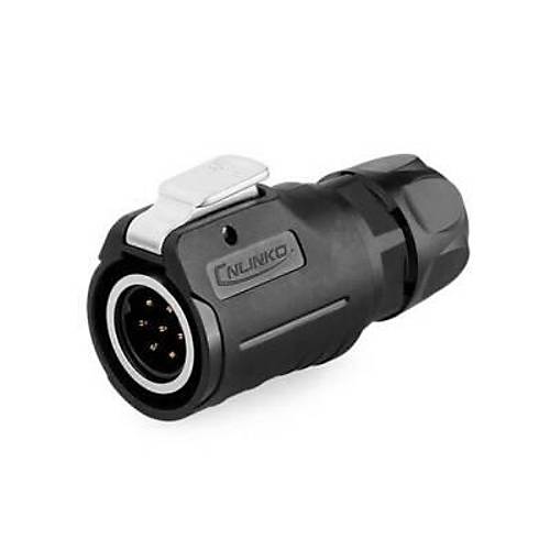 LP-16-C07PE-01-001 7-Pin Su Ge�irmez Konnekt�r - Erkek