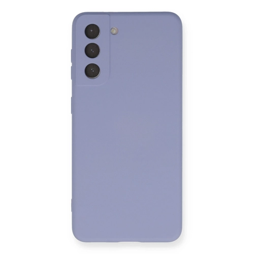 Newface Samsung Galaxy S21 FE Klf Nano ii Kadife Silikon - Lila