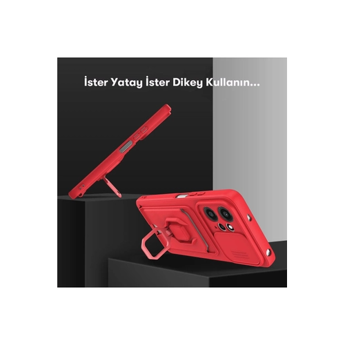 Newface Xiaomi Redmi Note 12 4G Klf Zuma Kartvizitli Yzkl Silikon - Lila
