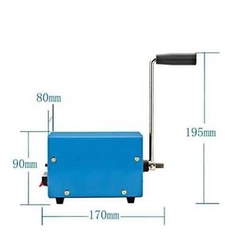 Tanabilir 20W El Jeneratr USB 3-5-9-12-15V