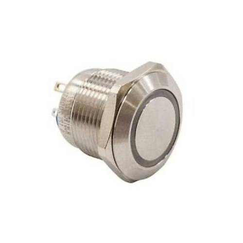 HJS19C 19mm Dz Yayl Ikl Metal Buton - Yeil