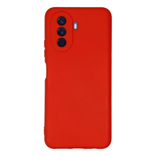 Newface Huawei Nova Y70 Klf Nano ii Kadife Silikon - Krmz