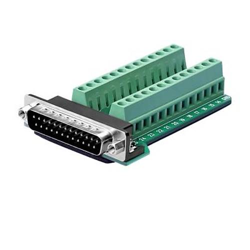 D-Sub DB25-G2 25-Pin Erkek Terminal Block Adapt�r�