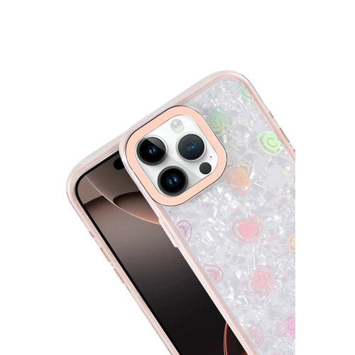 Newface Apple iPhone 11 Lumi Desenli Kapak - Pembe