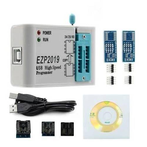 EZP2019+ EEPROM Bios USB SPI Programlay�c� +3 �evirici Adapt�r