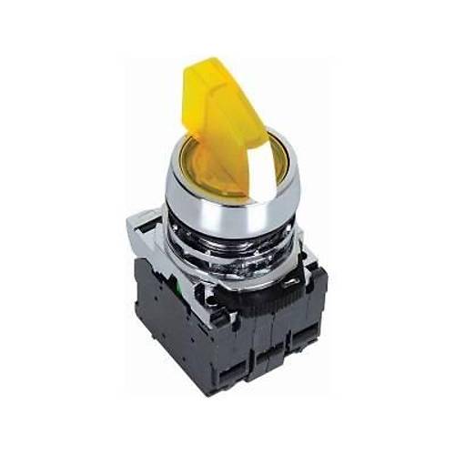 ISM-BK135M5 220V Metal Sar Ikl Mandal Buton 1-0-2
