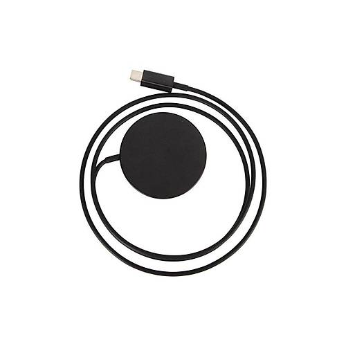 AW16 15W TypeC Magsafe, IPhone Manyetik effaf Grnml Kablosuz arj Cihaz