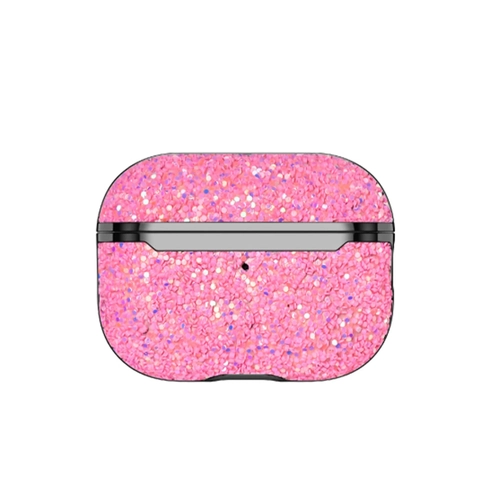 Onegif Airpods Pro 2 (2.nesil) Bright Simli Airpods Kapak - Pembe